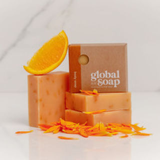 Global Soap - Natural Soap Bar - Calendula and Orange