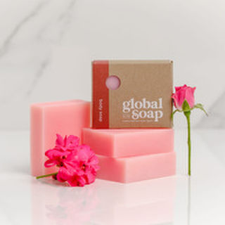 Global Soap - Natural Soap Bar - Rose Geranium