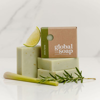 Global Soap - Natural Soap Bar - Lemongrass Rosemary & Lime
