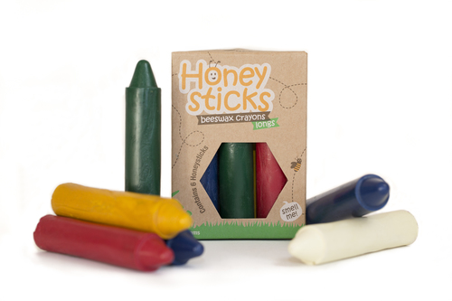 Honeysticks Long Beeswax Crayons