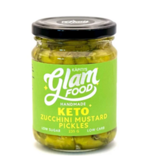 Glam Food- Zucchini Mustard Pickle