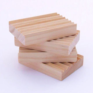 Natural Wooden Soap Rack