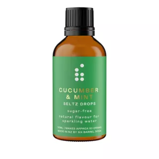 Six Barrel Seltz Drops - Cucumber & Mint